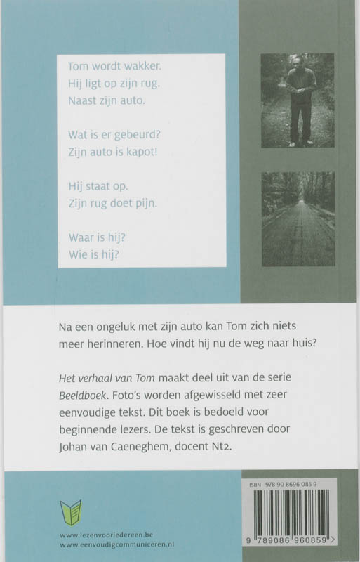 Achterkant van Het verhaal van TOM