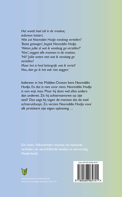 Achterkant van Verhalen van Nasreddin Hodja