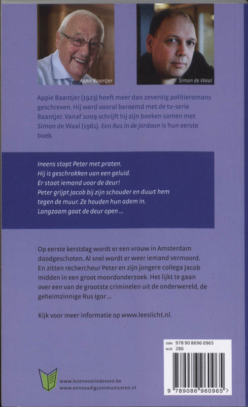 Achterkant van Een Rus in de Jordaan