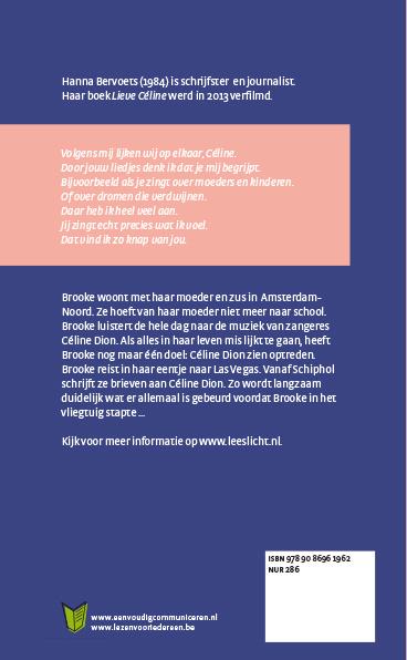 Achterkant van Lieve Celine