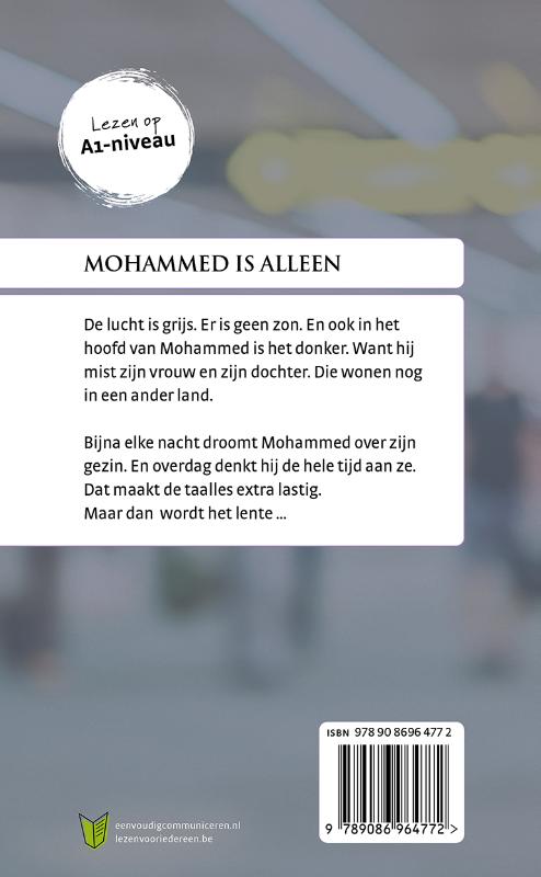 Achterkant van Mohammed is alleen