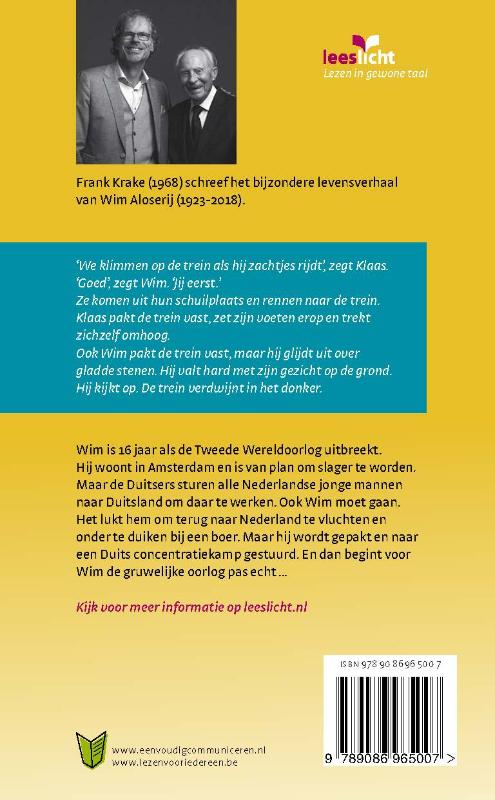 Achterkant van De laatste getuige