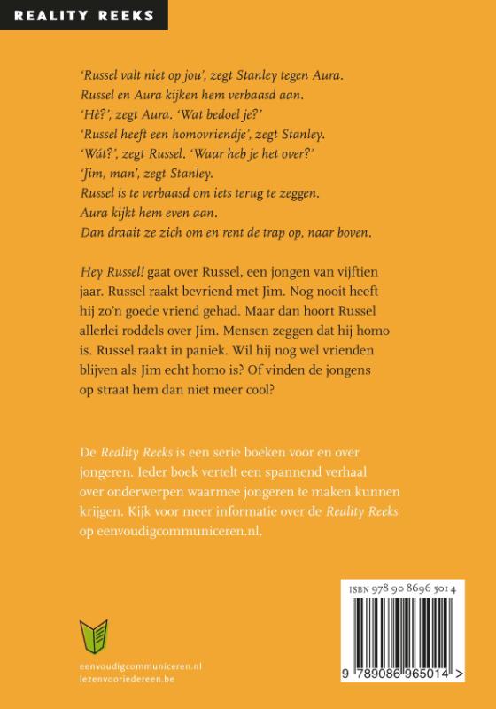 Achterkant van Hey Russel!