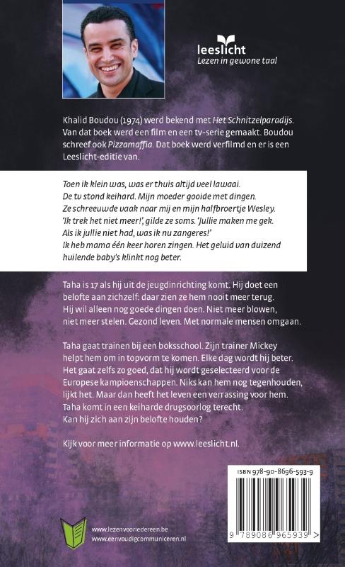 Achterkant van Iedereen krijgt klappen
