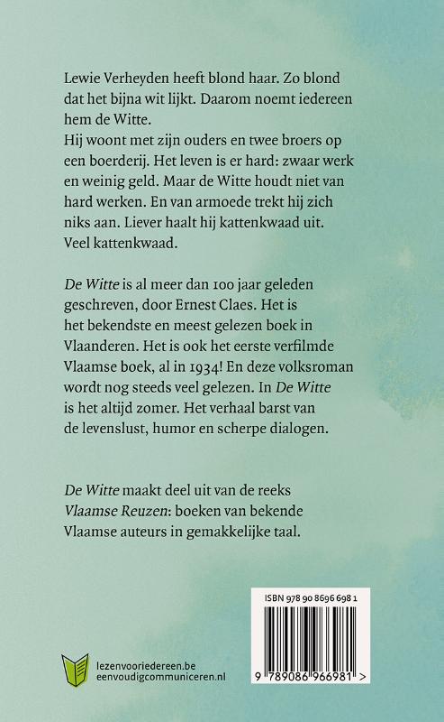 Achterkant van De Witte