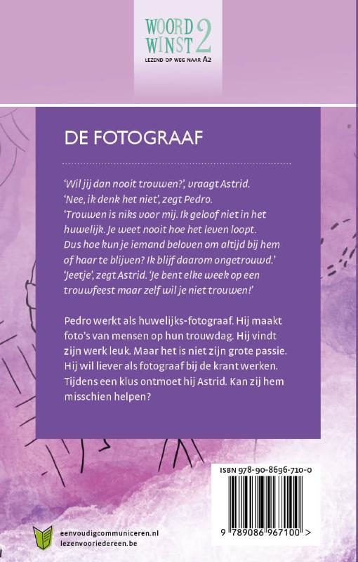 Achterkant van De fotograaf