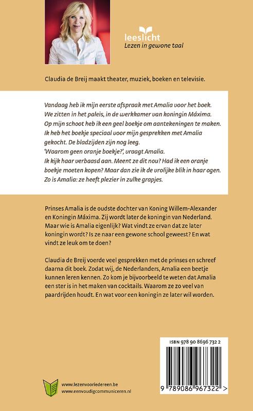 Achterkant van Amalia