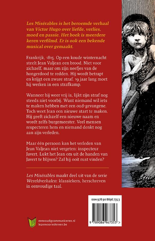 Achterkant van Les Misérables