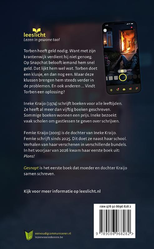 Achterkant van Gesnapt