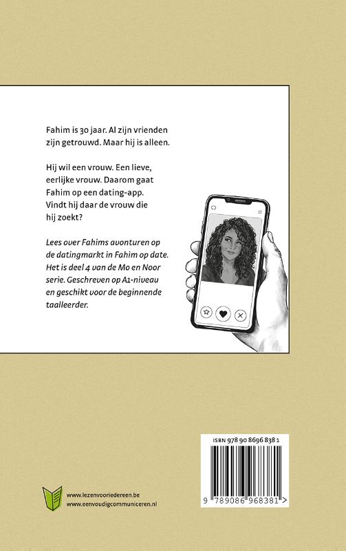 Achterkant van Fahim op date