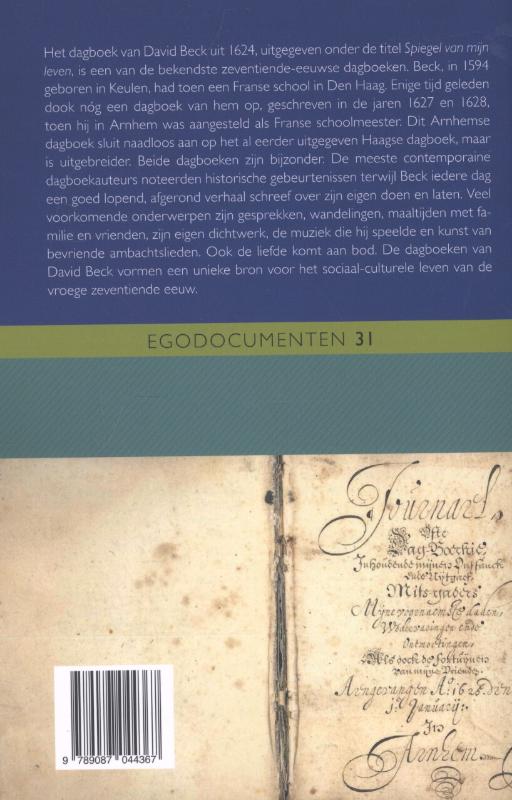 Achterkant van Mijn voornaamste daden en ontmoetingen