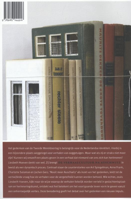 Achterkant van Een boek om in te wonen
