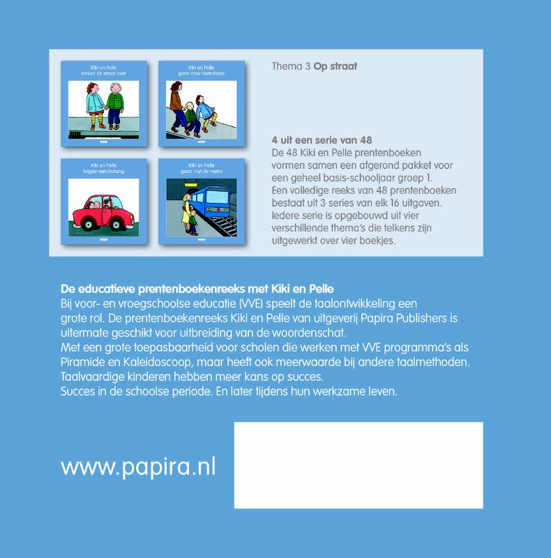 Achterkant van Kiki en Pelle gaan naar oom Hans