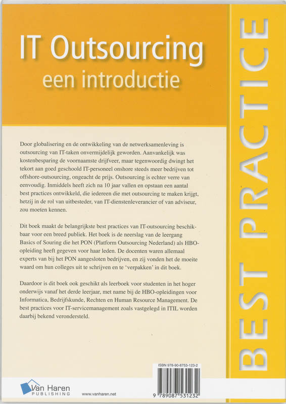 Achterkant van IT Outsourcing: een introductie