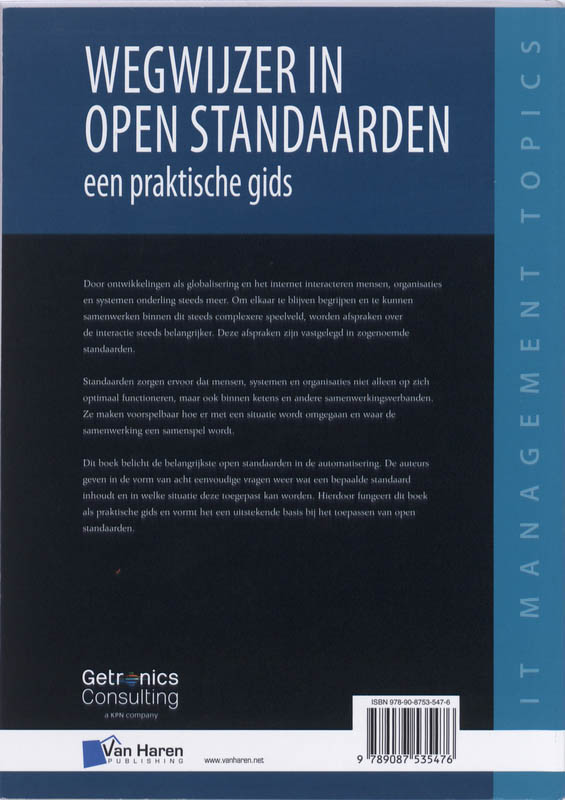 Achterkant van Wegwijzer in open standaarden