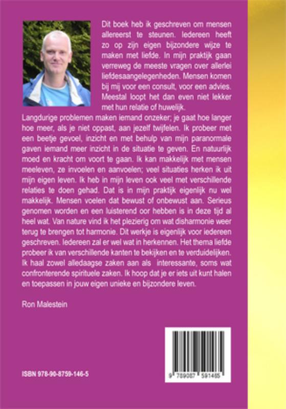Achterkant van Liefde en spiritualiteit