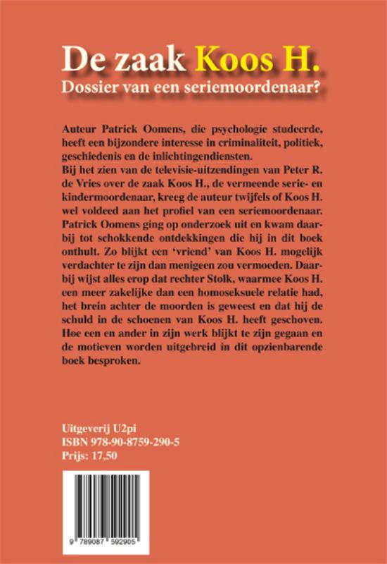 Achterkant van De zaak Koos H
