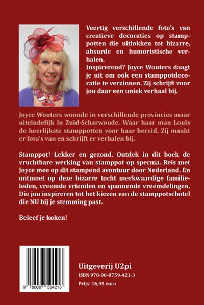 Achterkant van Stampend door Nederland