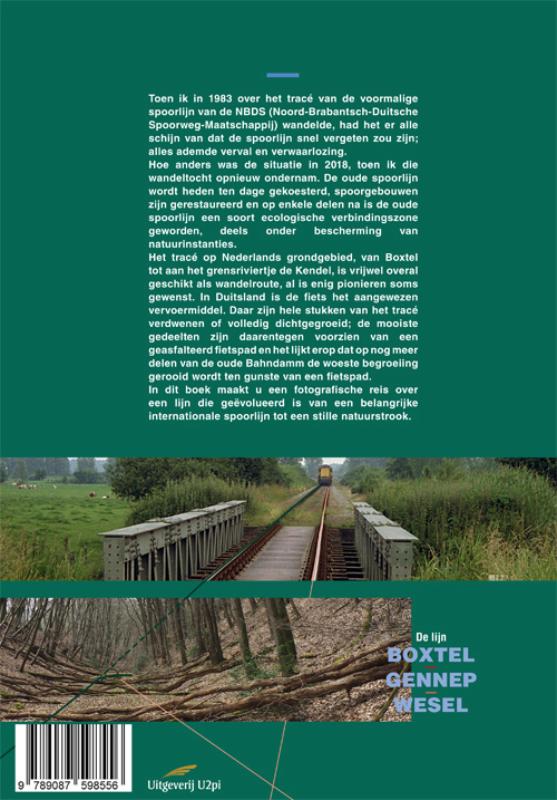 Achterkant van De lijn Boxtel-Gennep-Wesel van de Noord-Brabantsch-Duitsche-Spoorweg-Maatschappij