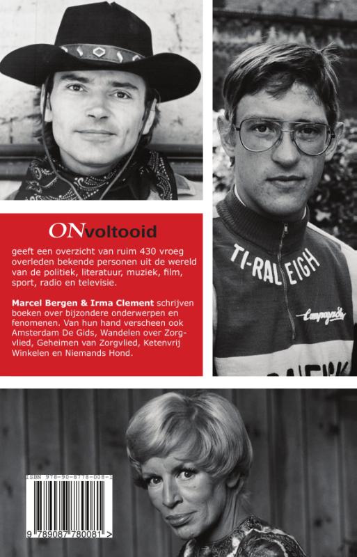 Achterkant van Onvoltooid