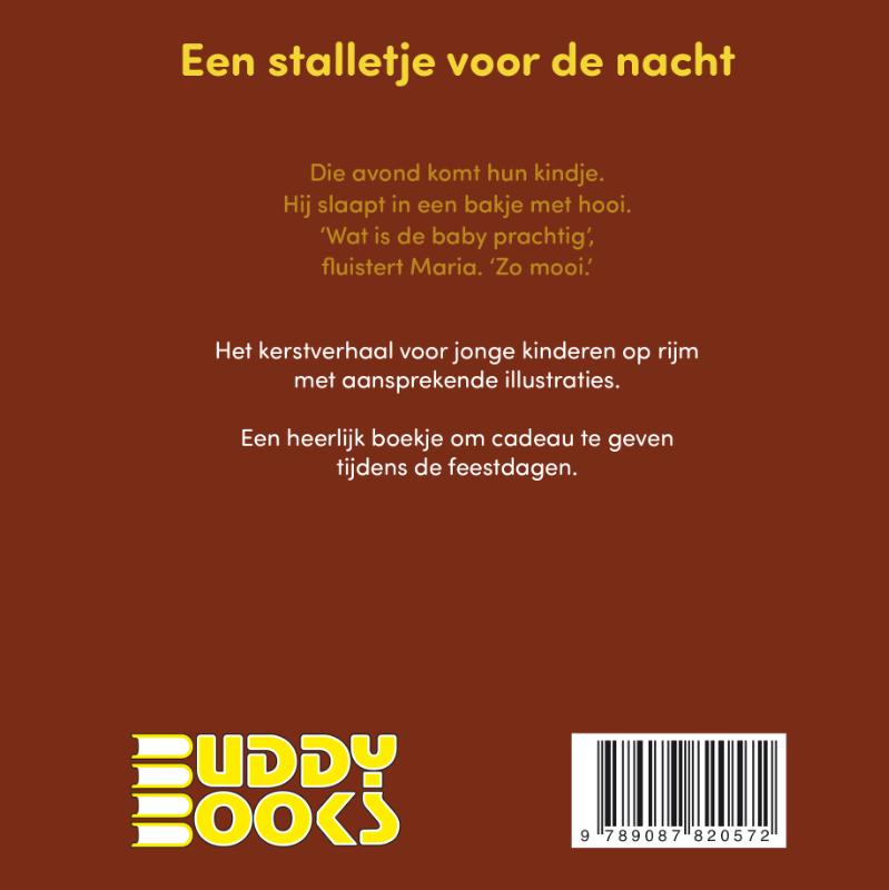 Achterkant van Een stalletje voor de nacht