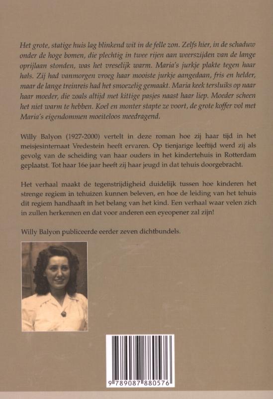 Achterkant van Maria was haar naam