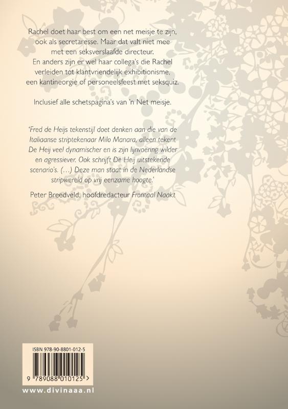 Achterkant van 'n Net Meisje