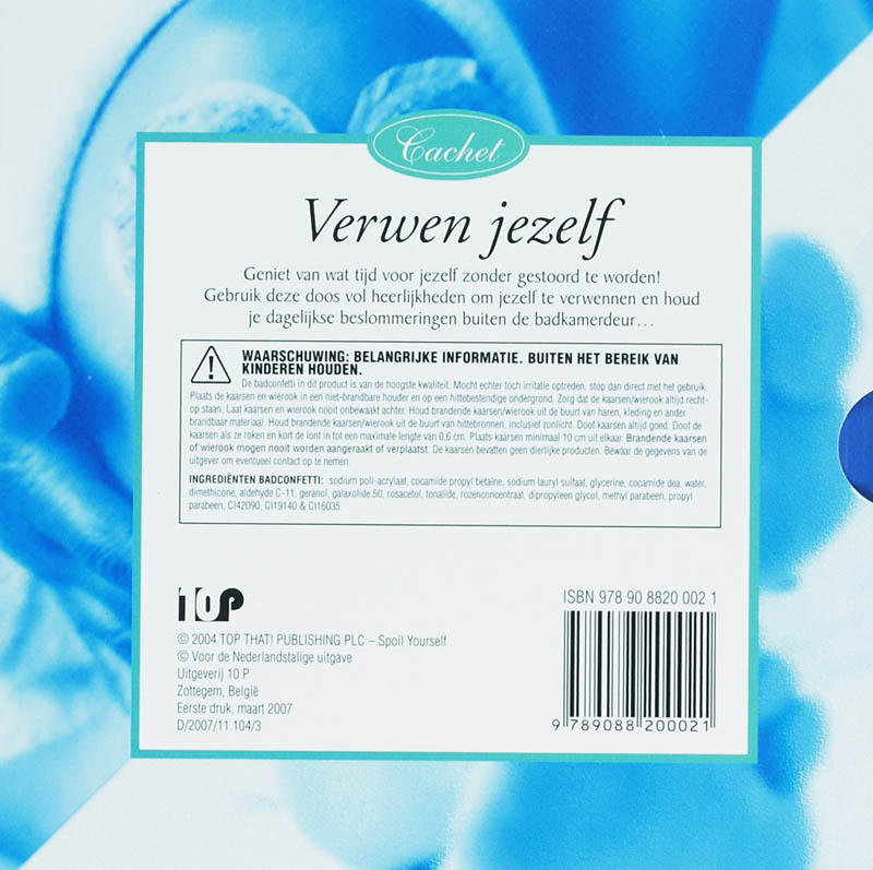 Achterkant van Verwen jezelf