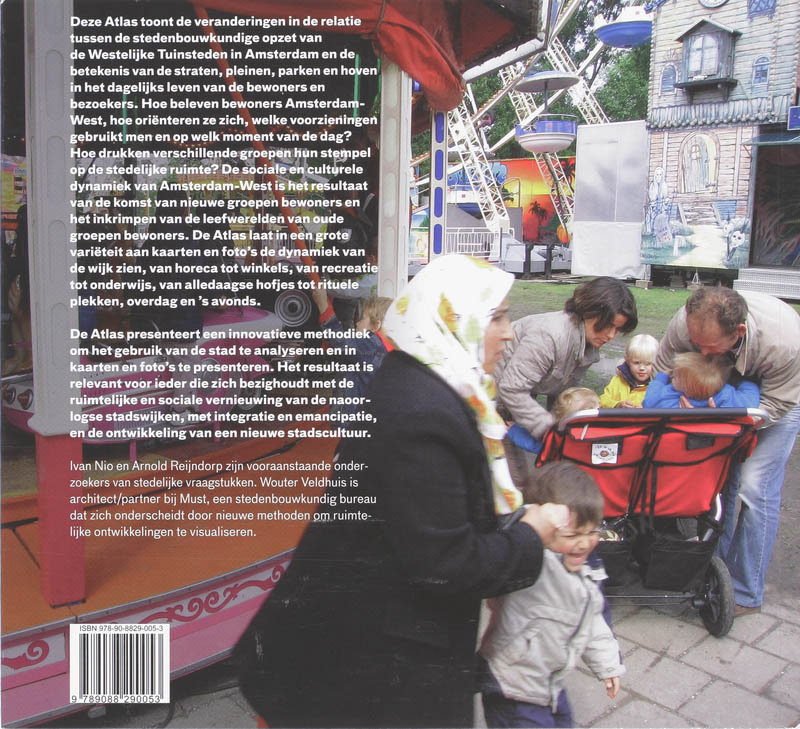 Achterkant van Atlas Westelijke Tuinsteden Amsterdam