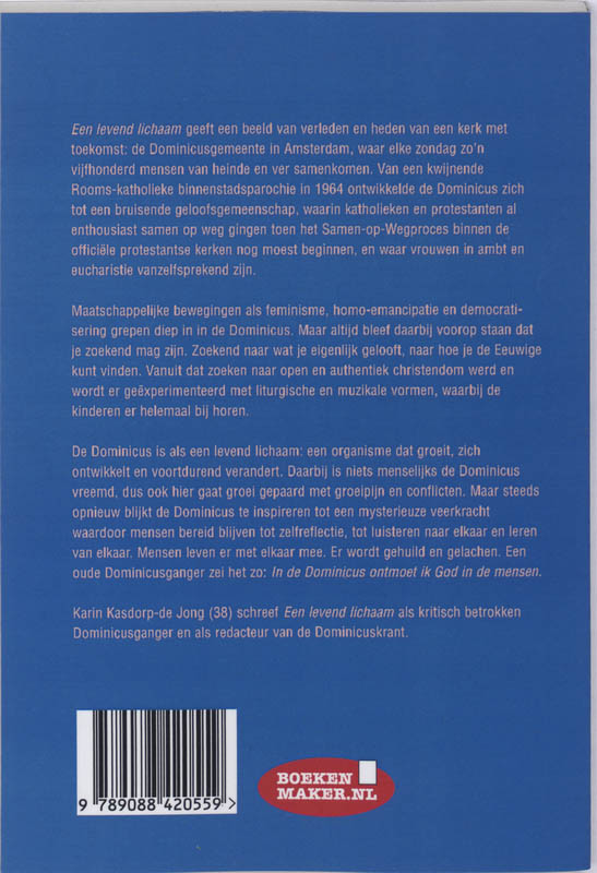Achterkant van Een levend lichaam
