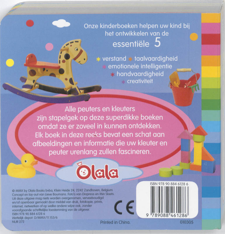 Achterkant van Baby's woordenboek