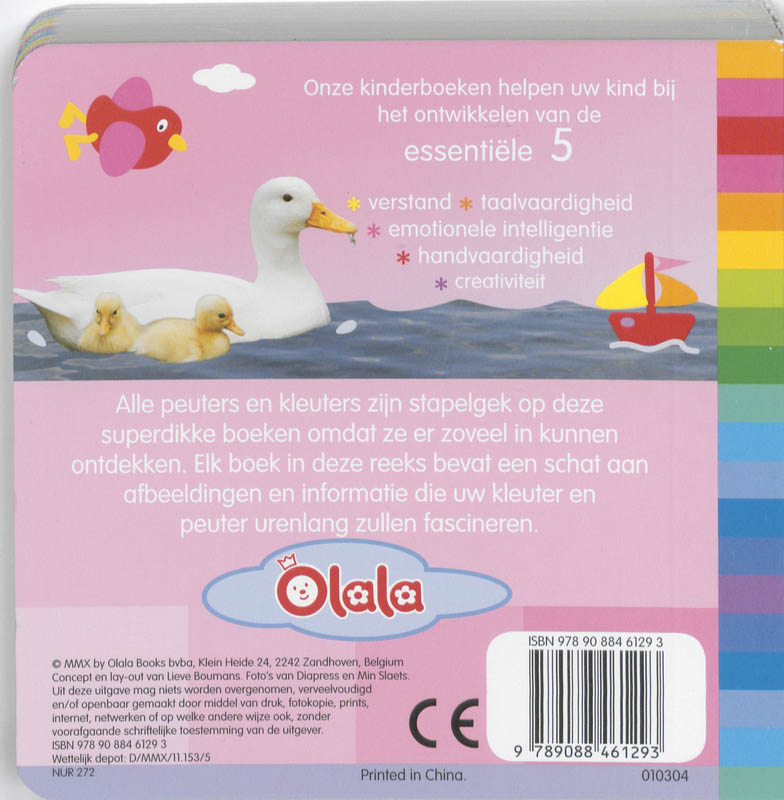 Achterkant van Superdik kijkboek