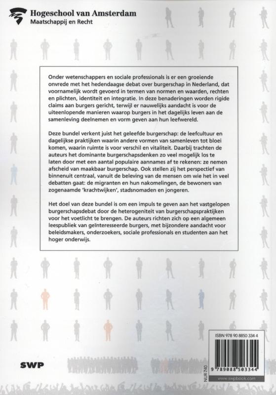 Achterkant van Geleefd burgerschap