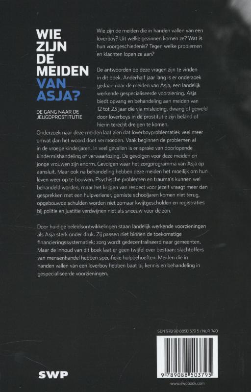 Achterkant van Wie zijn de meiden van Asja?