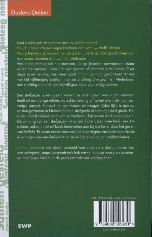 Achterkant van Samen gesteld