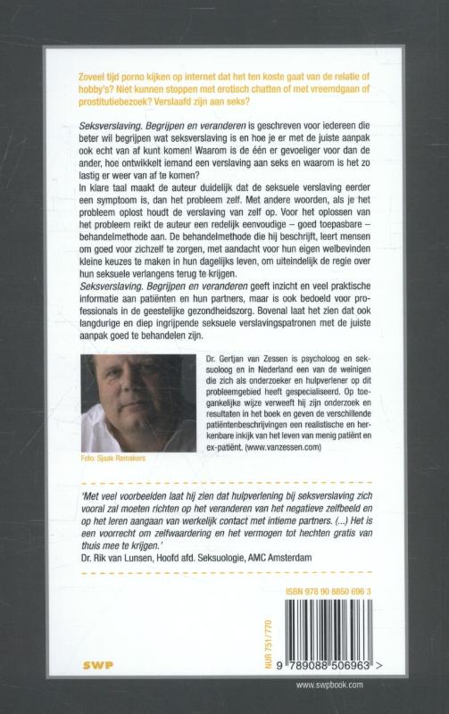 Achterkant van Seksverslaving