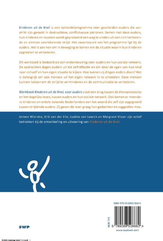 Achterkant van Werkboek Kinderen uit de Knel