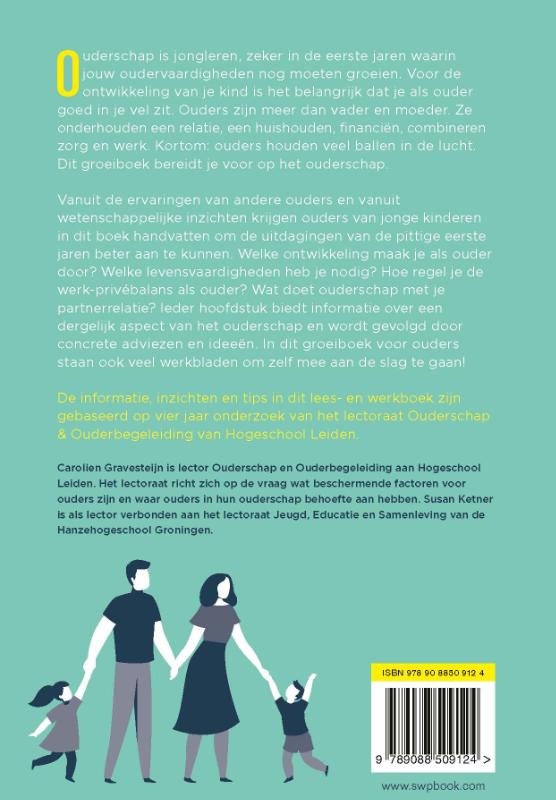 Achterkant van Ouderschap is jongleren