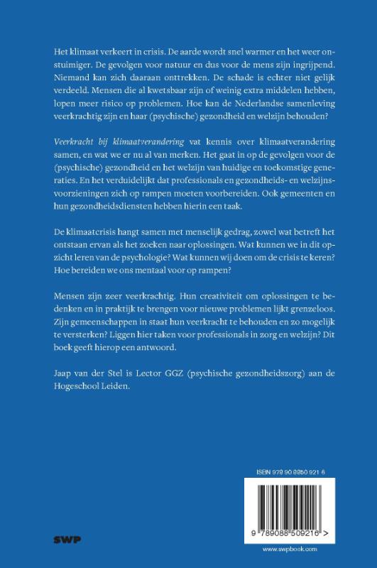 Achterkant van Veerkracht bij klimaatverandering