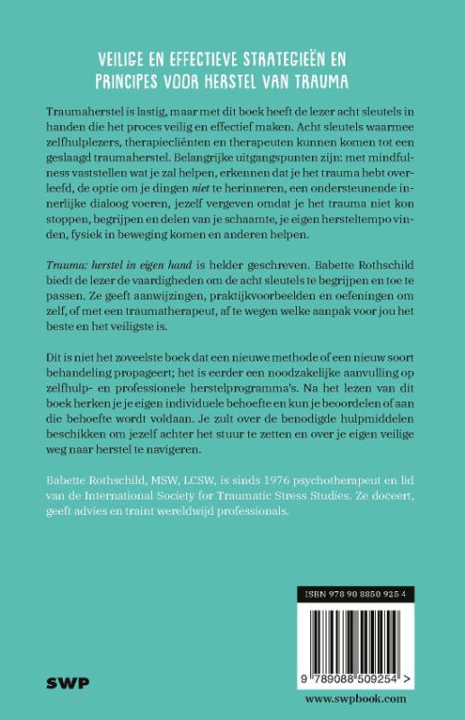 Achterkant van Trauma: herstel in eigen hand