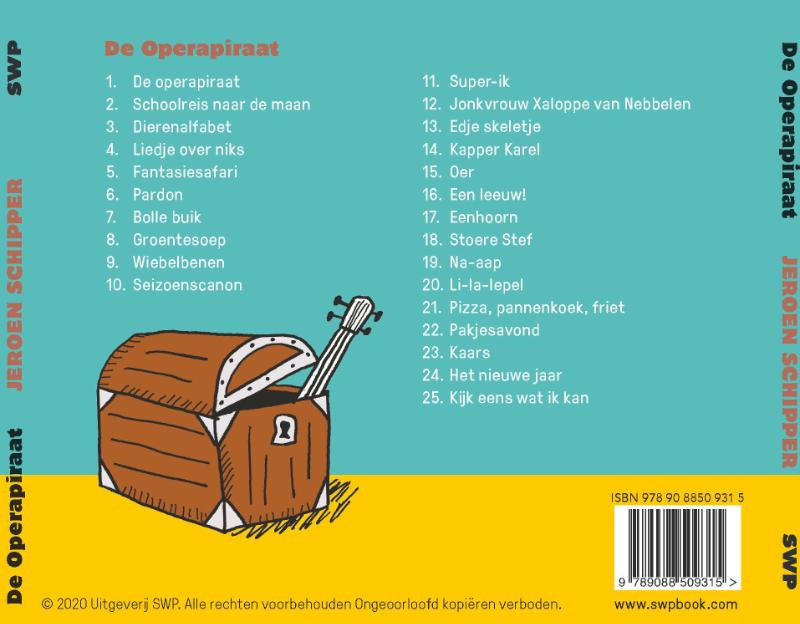 Achterkant van De Operapiraat
