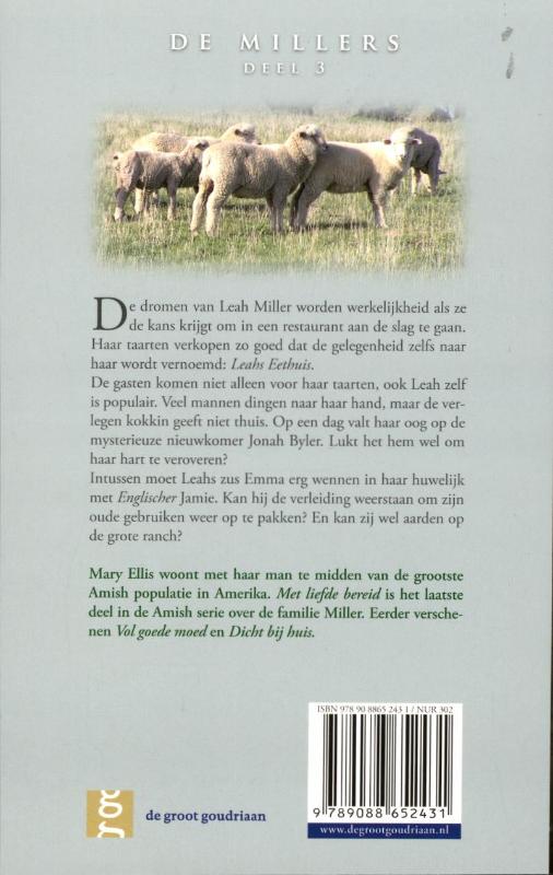 Achterkant van Met liefde bereid