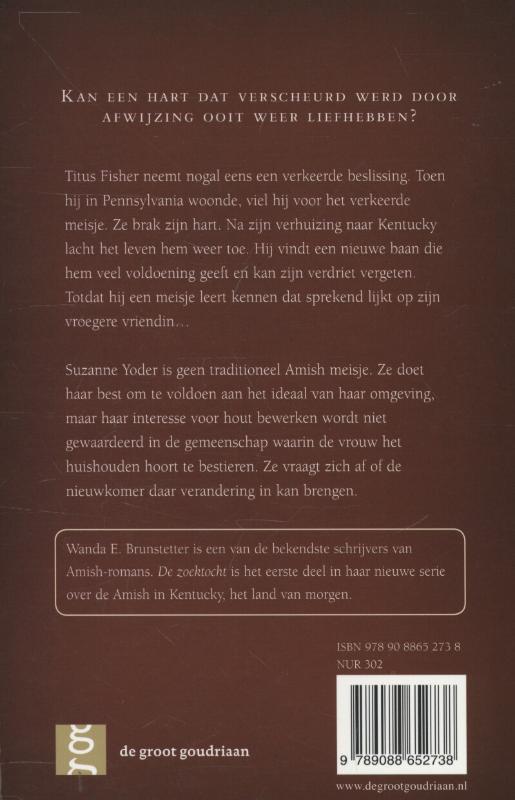 Achterkant van De zoektocht