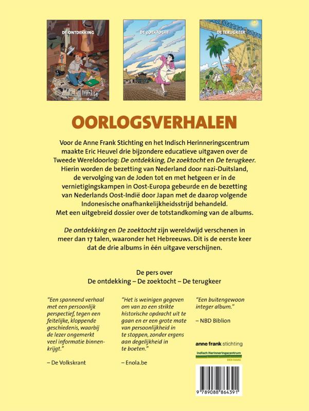 Achterkant van Oorlogsverhalen