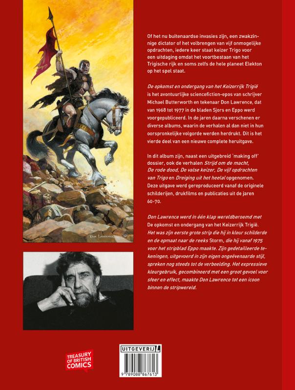 Achterkant van Het Keizerrijk Trigië