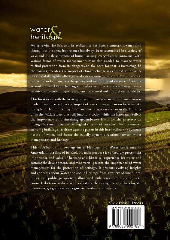 Achterkant van Water & heritage