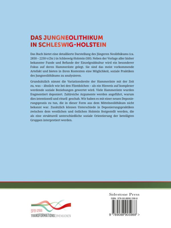 Achterkant van Das Jungneolithikum in Schleswig-Holstein