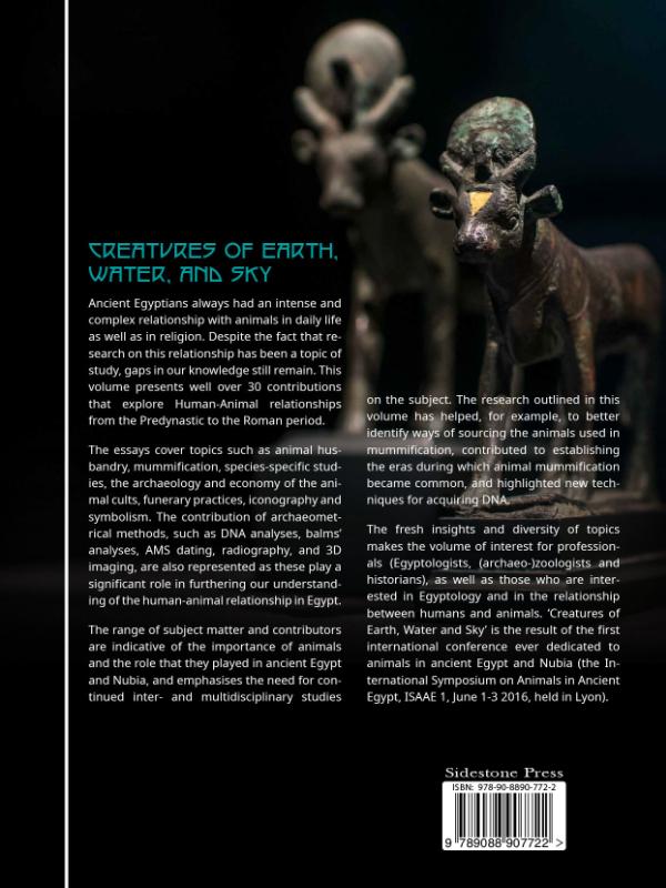 Achterkant van Creatures of Earth, Water, and Sky