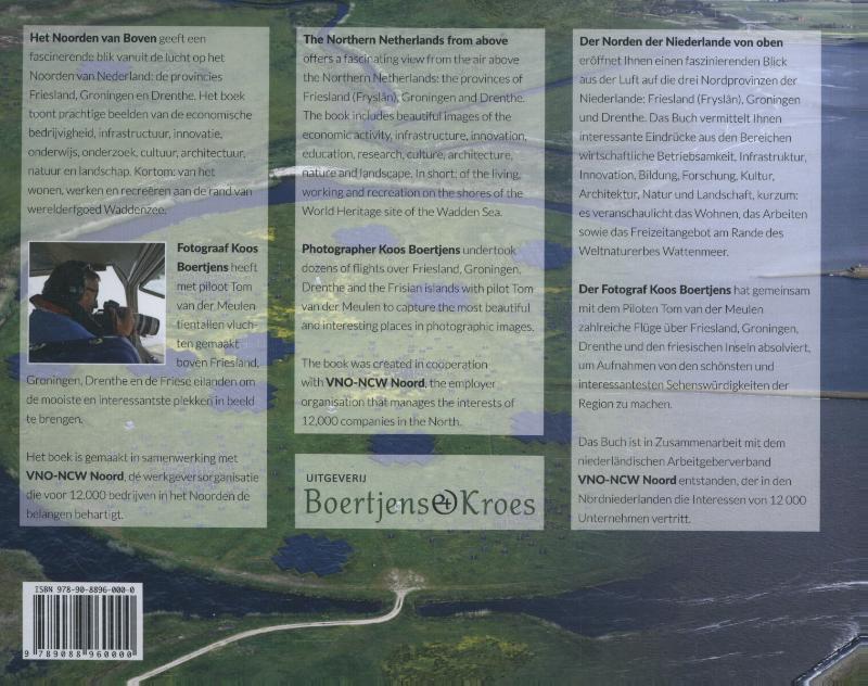 Achterkant van Het noorden van boven
