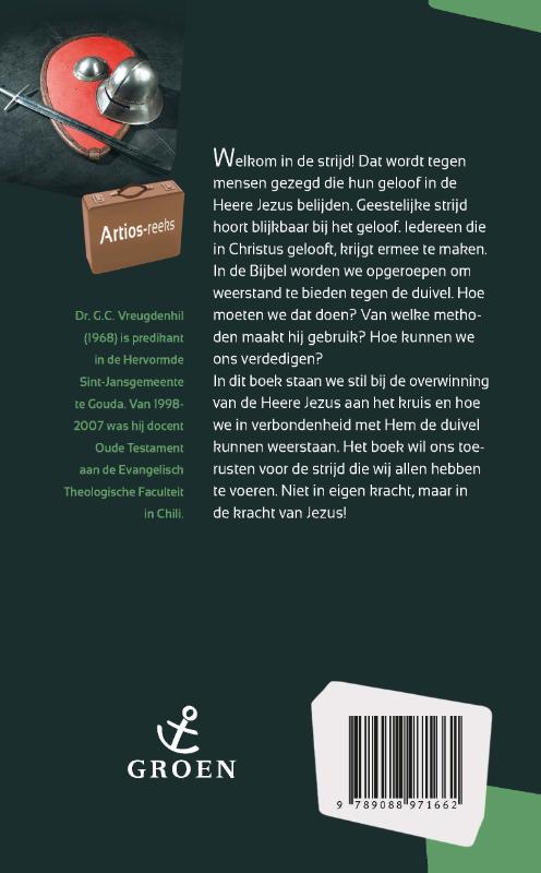 Achterkant van Geestelijke strijd in de kracht van Jezus